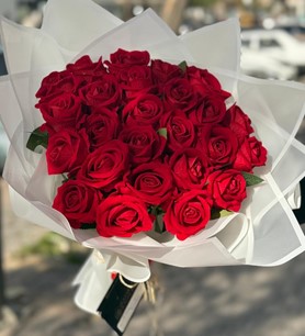 yapay kırmızı gül, yapay gül buketi, dekoratif yapay çiçek