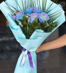 5 Ekvator Gül Buketi