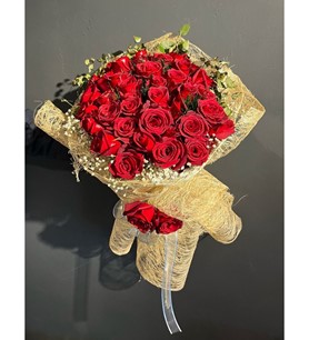 51 Gül Buketi Abaka Süsleme