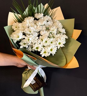 Beyaz Papatya Buketi