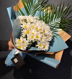 Beyaz Papatya Buketi