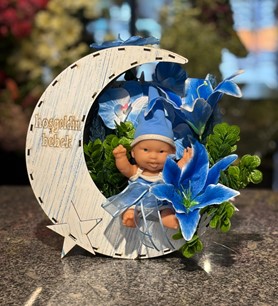 Erkek Bebek Yapay Çiçek (2)