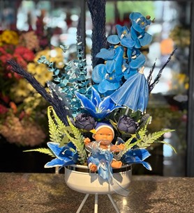 Erkek Bebek Yapay Çiçek (7)