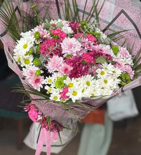 mevsim buketi, dolgun çiçek buketi, taze çiçek buketi