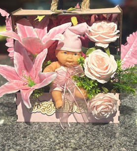 Kız Bebek Yapay Çiçek (4)