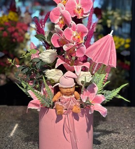 Kız Bebek Yapay Çiçek (6)