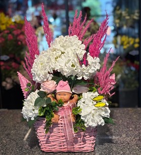 Kız Bebek Yapay Çiçek (9)