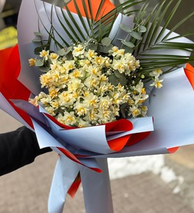 nergis buketi, 30 dal nergis, orta boy nergis