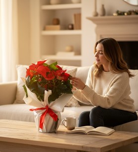 ataturk çiçeği, saksı atatürk çiçeği, poinsettia