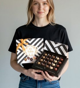 Truffello Tırtıklı Trüf Çikolata 270g