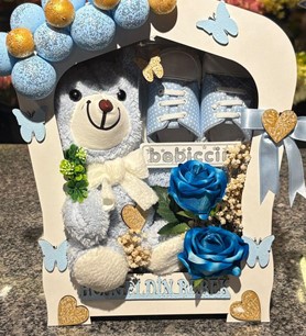 Yeni Doğan Erkek Bebek Çiçeği (4)